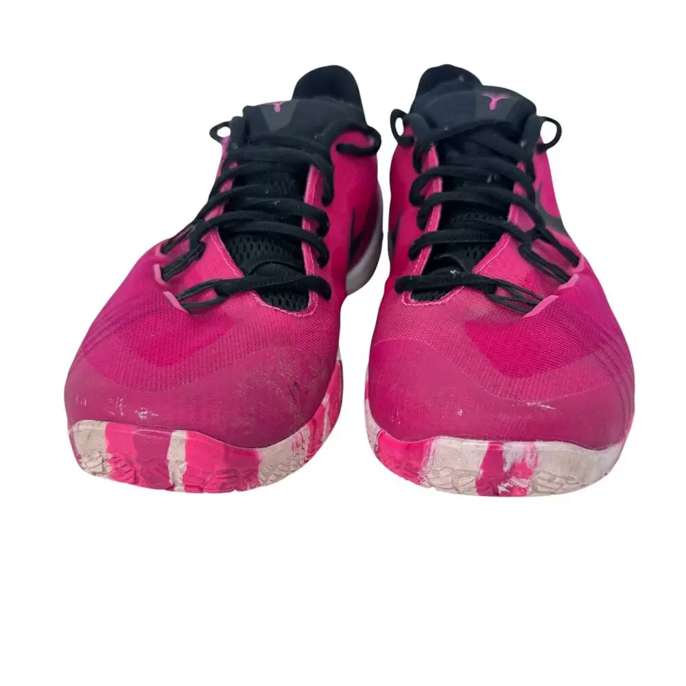 Nike‎ HyperChase TB Basketball Shoes Mens 8 Pink Lace Up Rubber Sole 705363-602